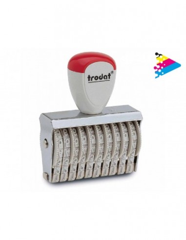 Numerador manual trodat 15410. Arte&Sello