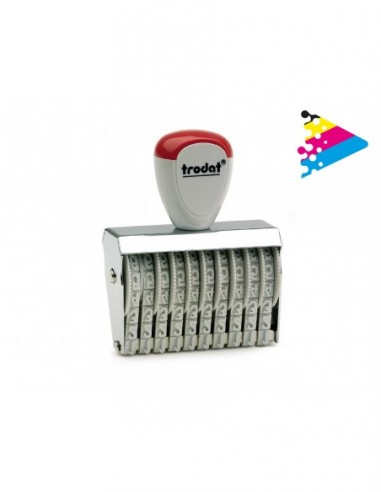 Numerador manual trodat 15510. Arte&Sello