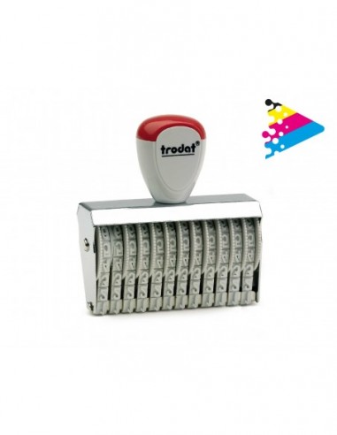 Numerador manual trodat 15512. Arte&Sello