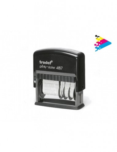 Trodat Printy 4817 fechador formulario_3,8 mm